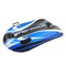 CocoNut Outdoor: Blue Hurricane Toboggan Snow Sled - 48x31" Blue-Black-White, Winter Inflatable, Cold Resistant PVC, 200lb Cap, Kids-Teens-Adults 8+